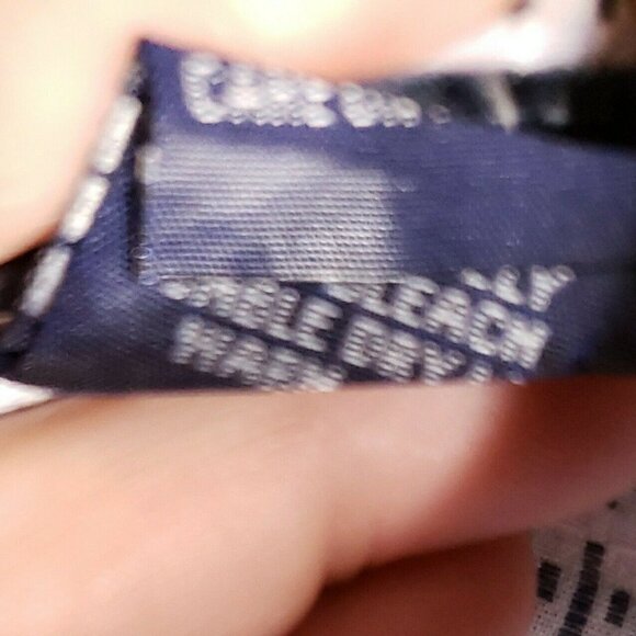 English Laundry Christopher Wick Mens Embroidered Striped Button Down Large - Picture 8 of 9